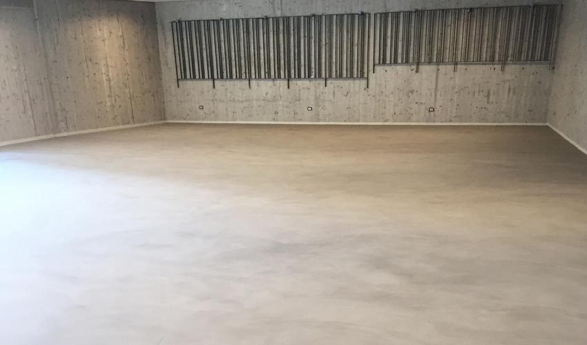 Pavimento in resina per garage